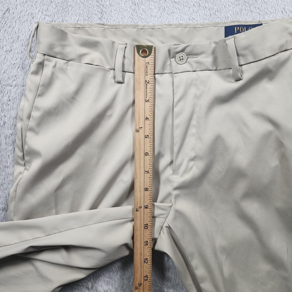 Polo Ralph Lauren Prospect Pants Mens 30x30 Beige Performance Chino Stretch Golf - Picture 8 of 14